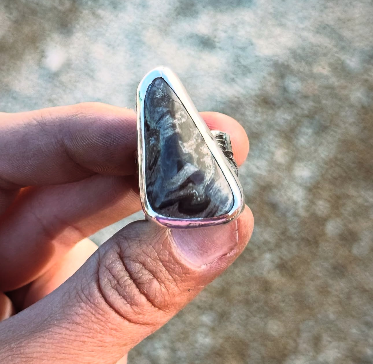 Silver Wave Ring 5