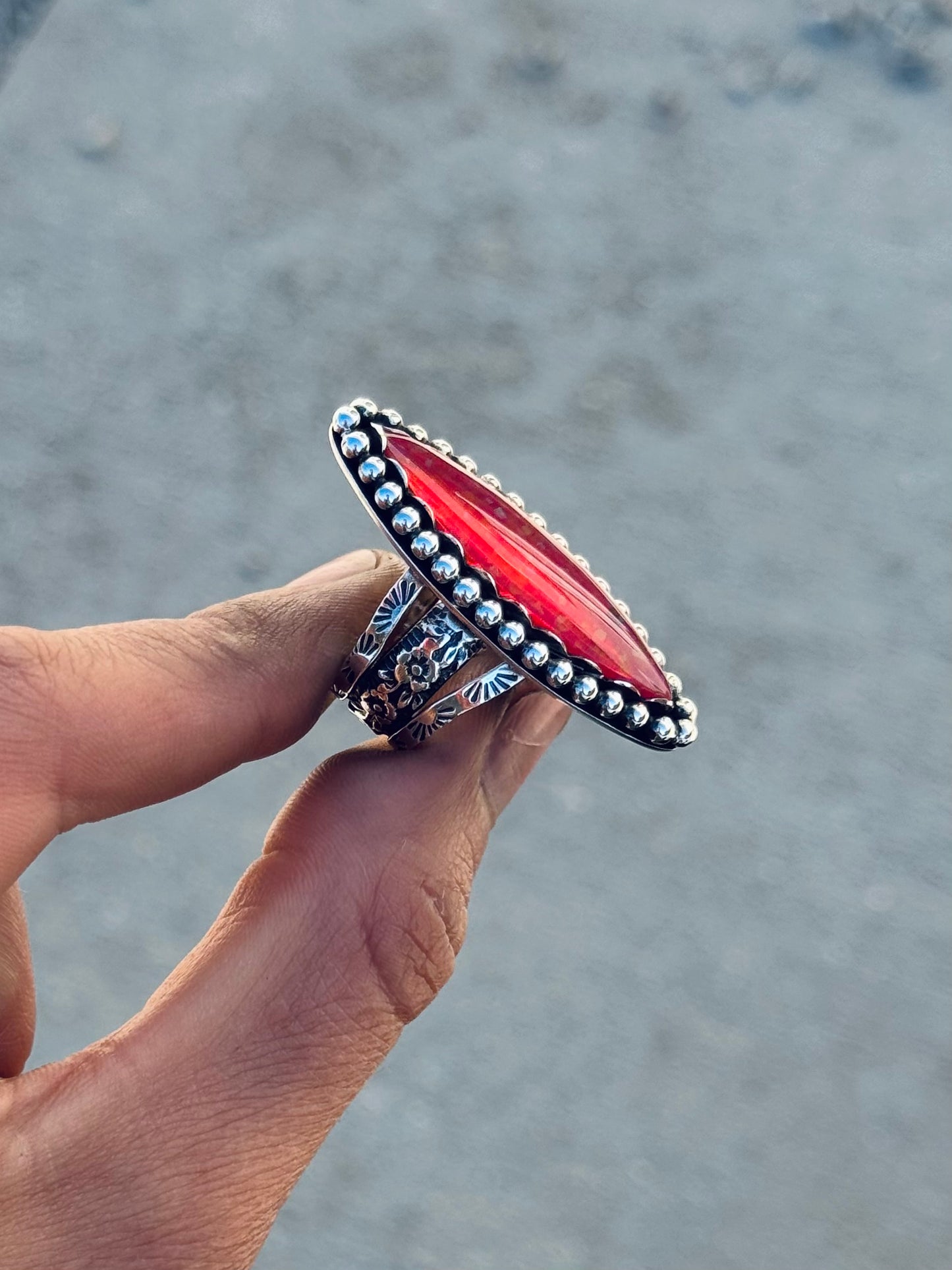 Crimson Marquis Ring 6