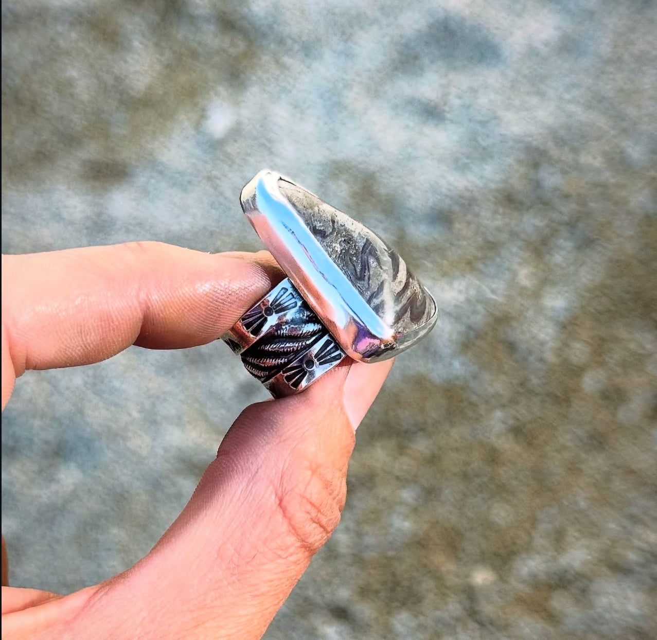 Silver Wave Ring 5