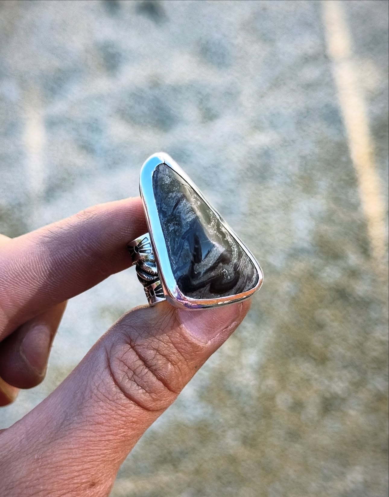Silver Wave Ring 5