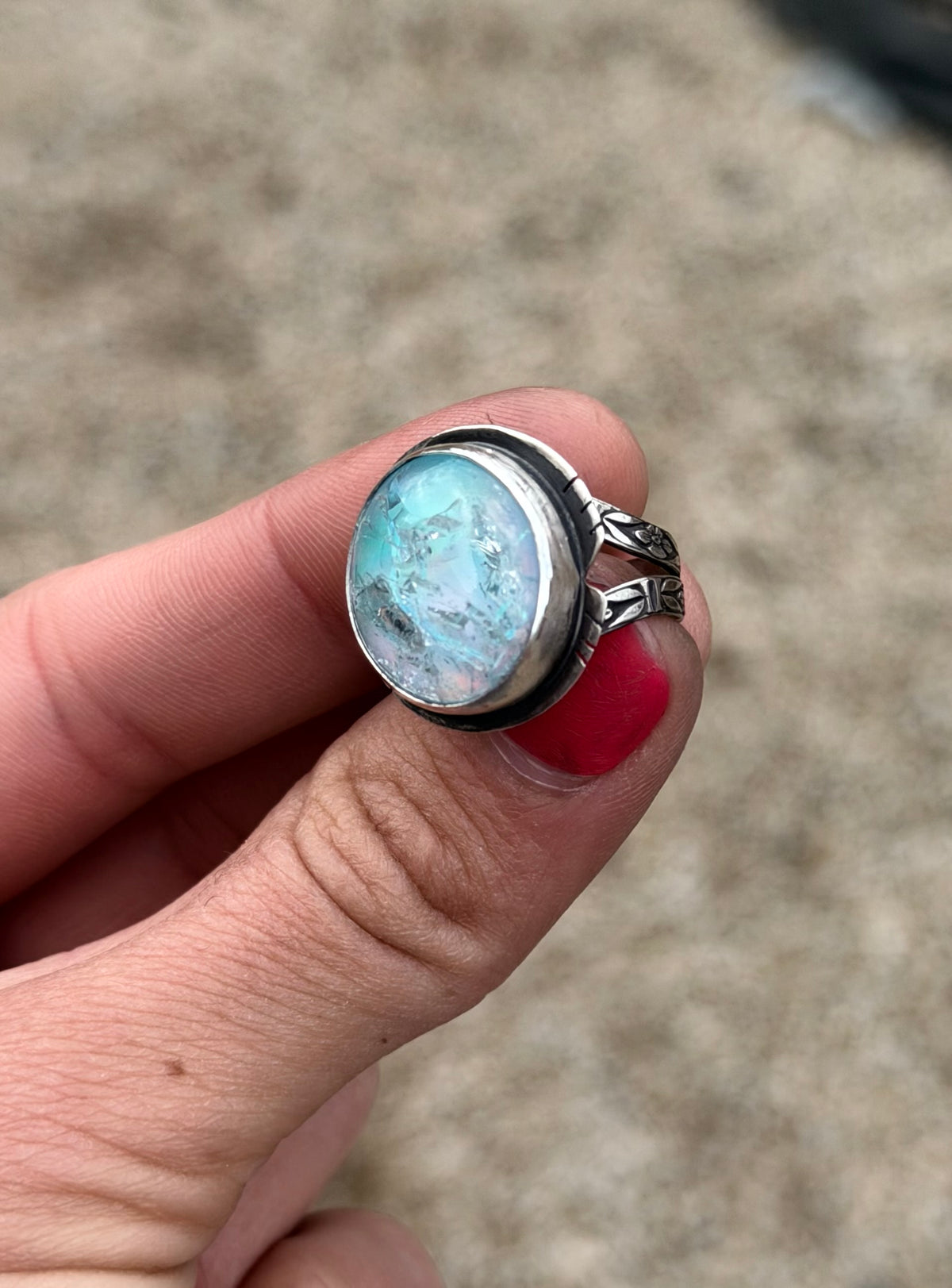 Aura Opal Ring 6