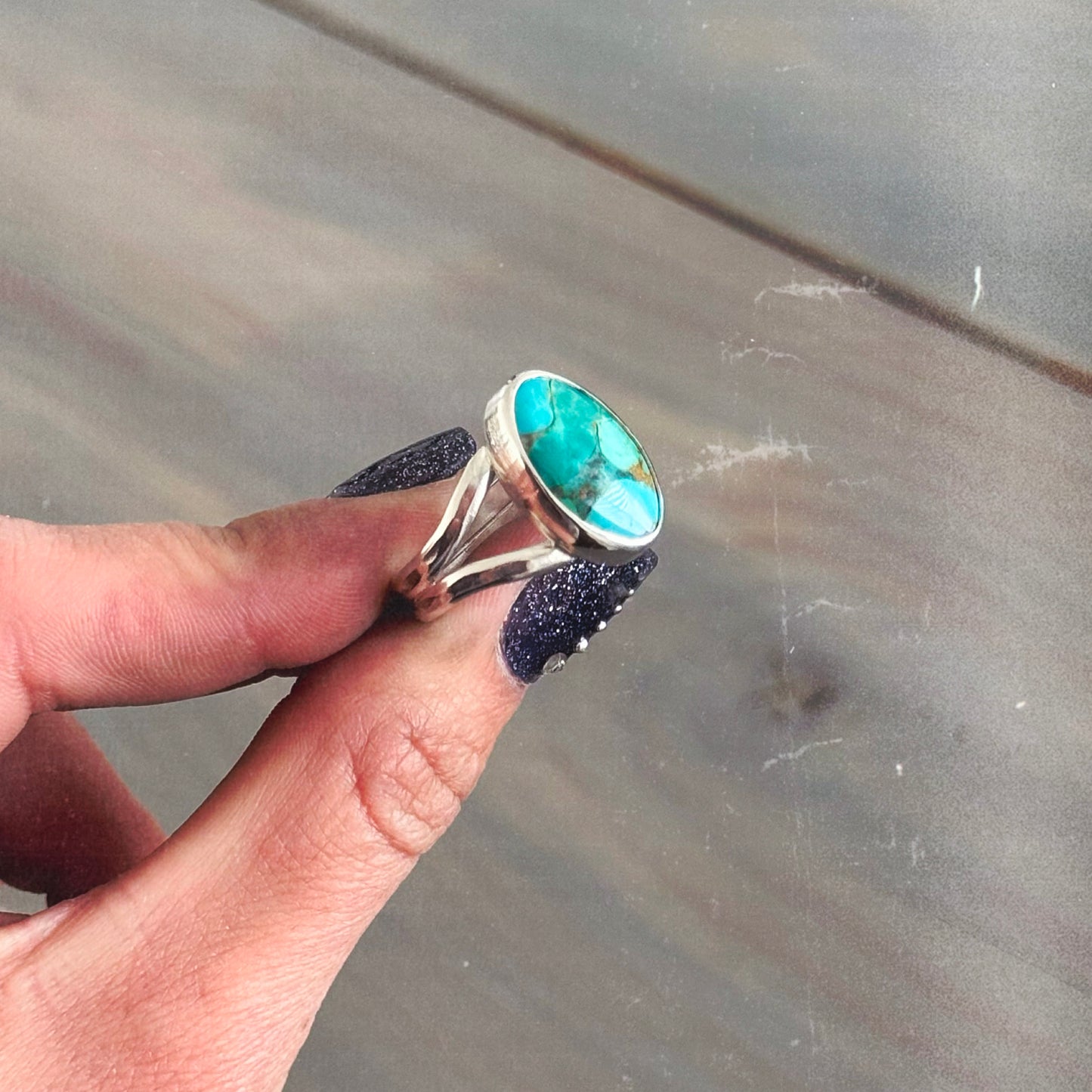 Kingman Turquoise Ring 10