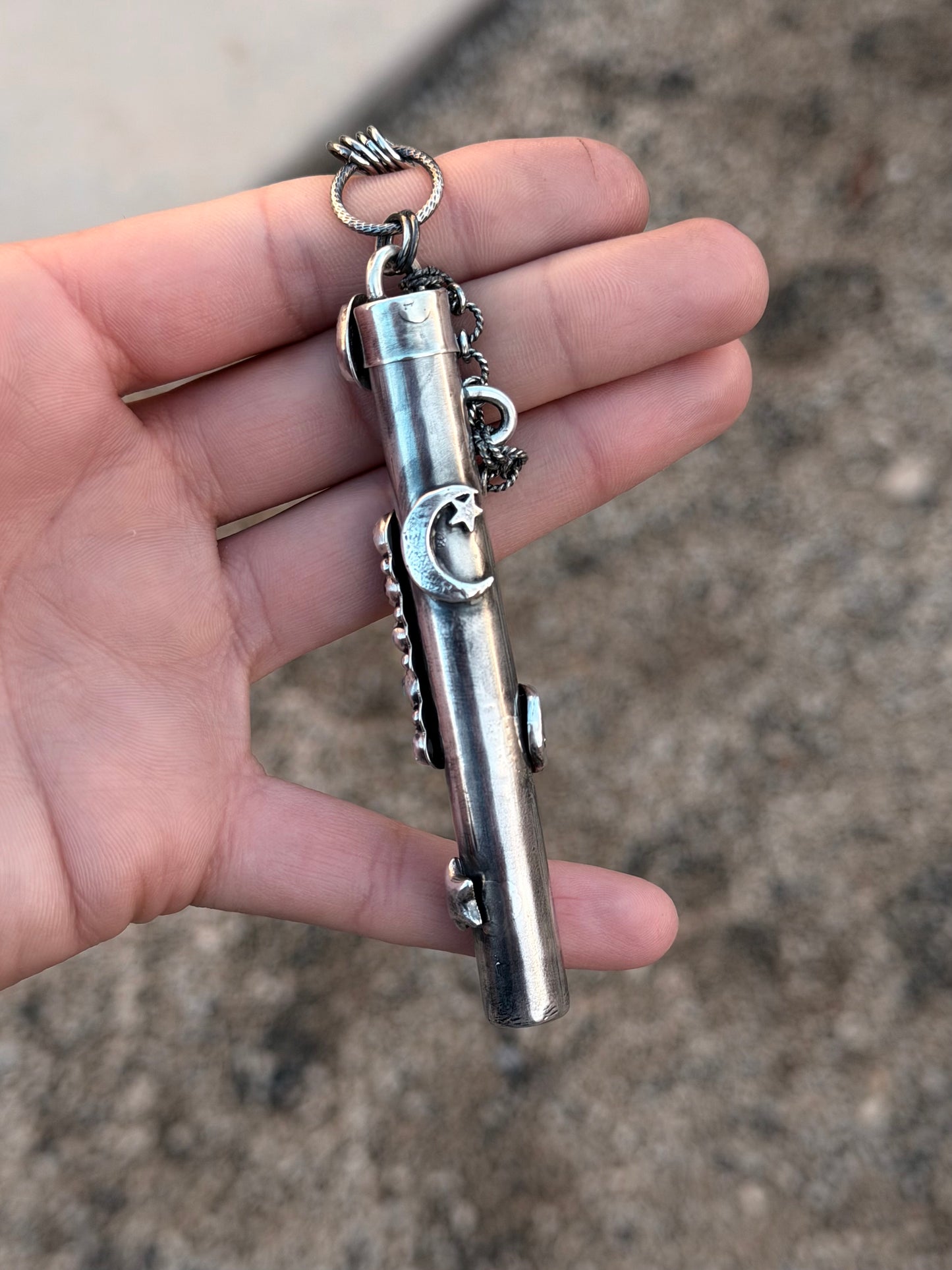 Egyptian Turquoise Doob Tube