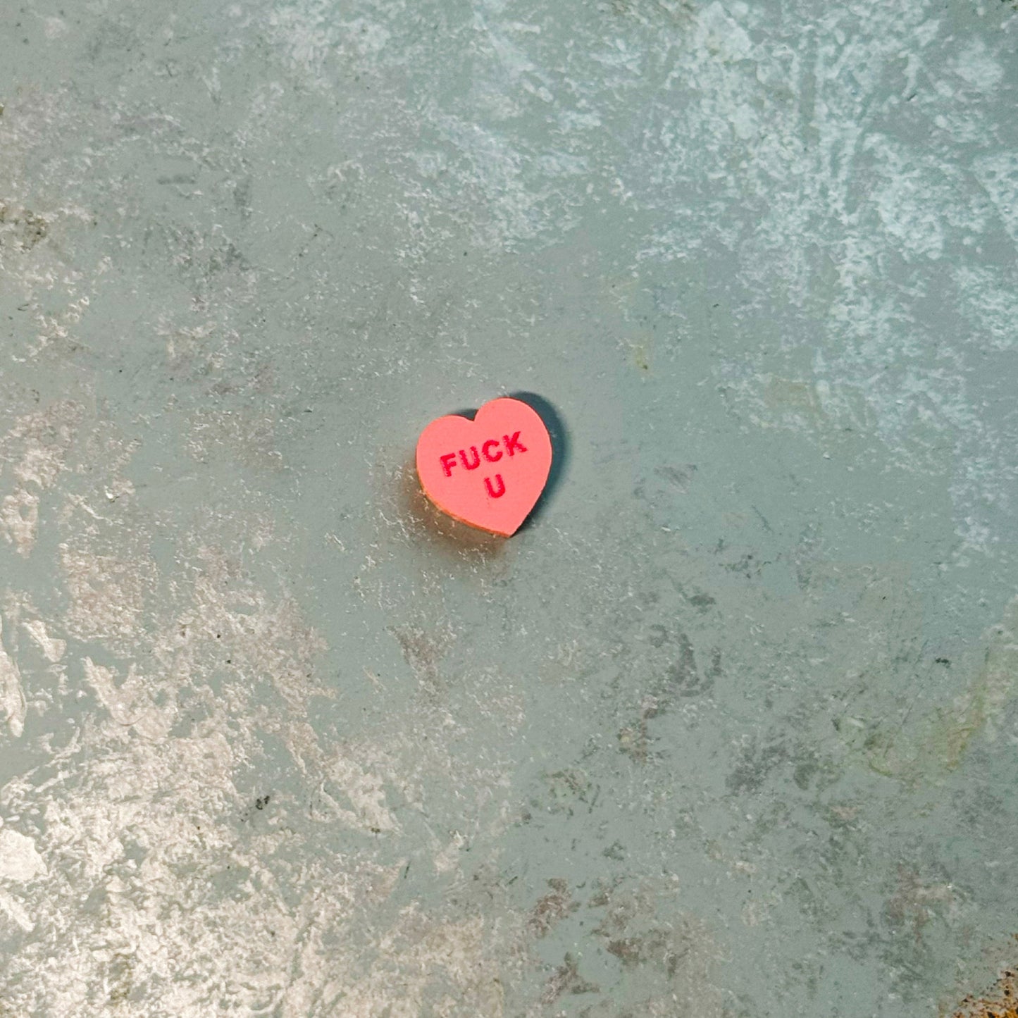 Mini Convo Heart Ring