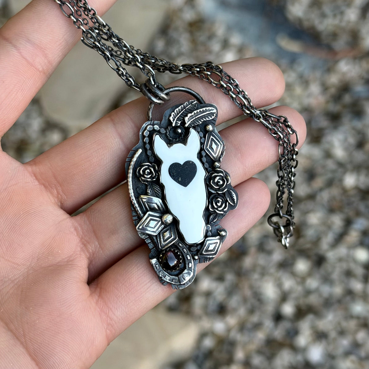 Petals & Pony Necklace