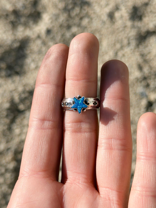 Aura Opal Star Ring 6