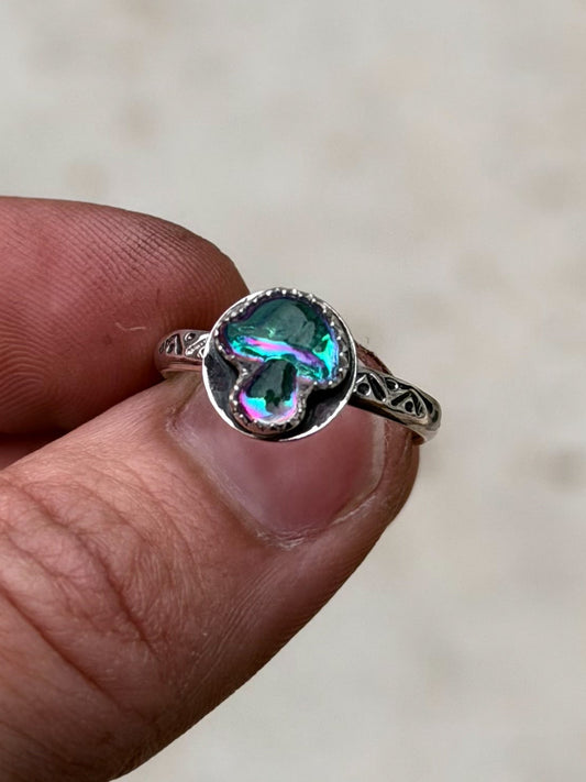Baby Rainbow Mushroom Ring 6