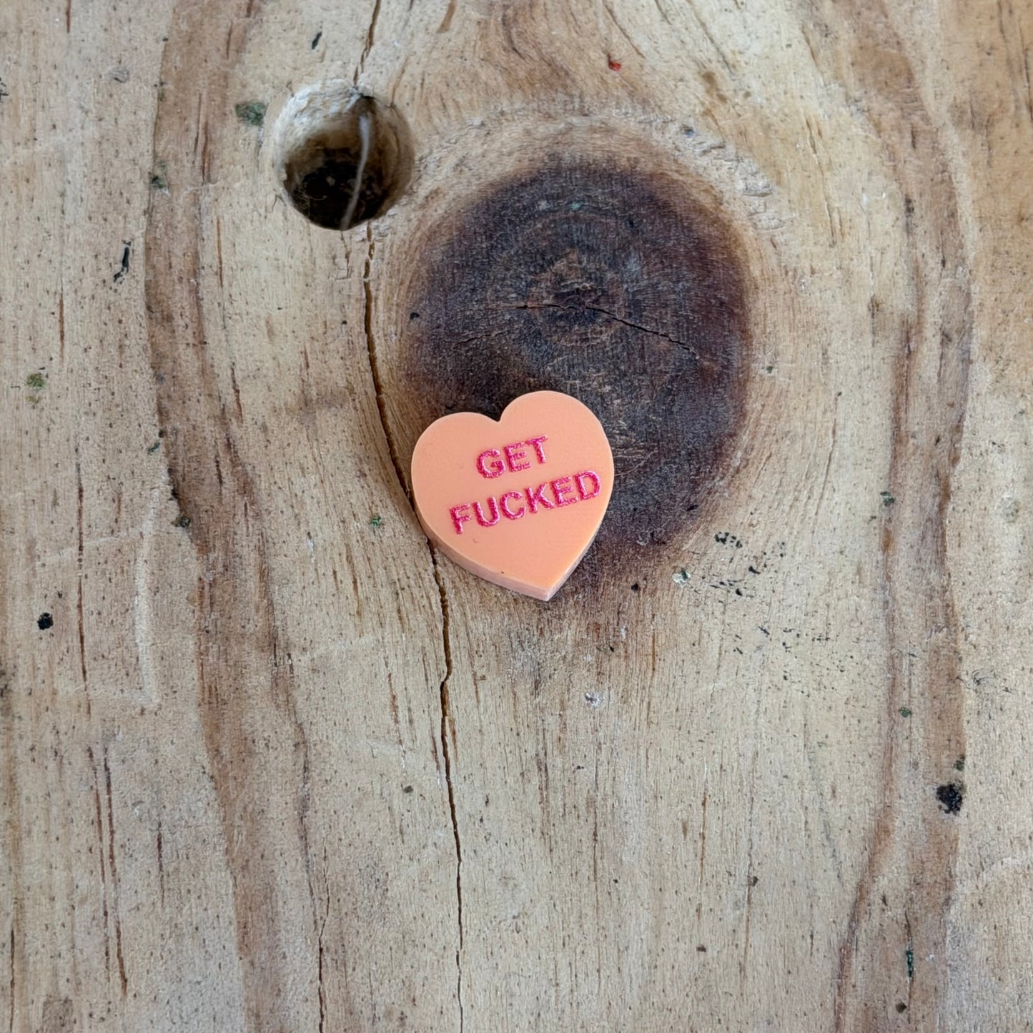 Mini Convo Heart Ring