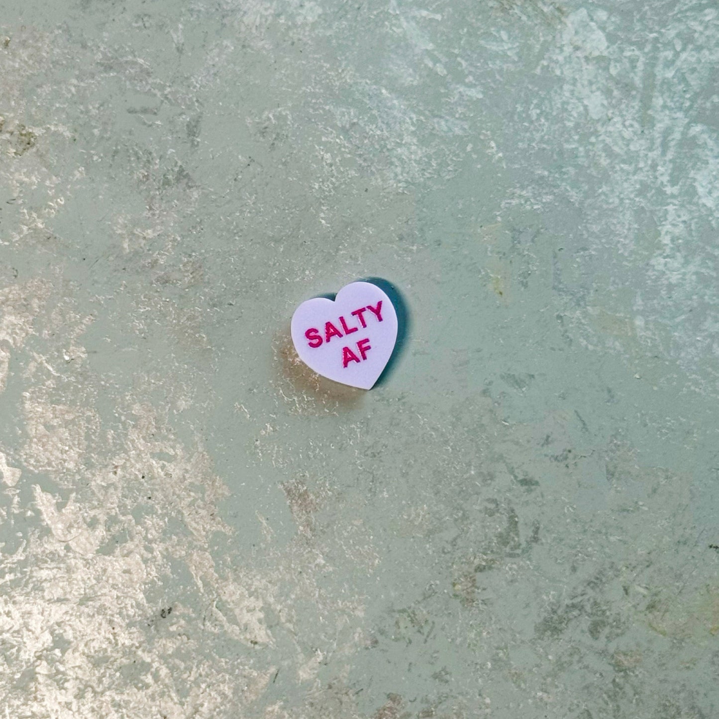 Mini Convo Heart Ring