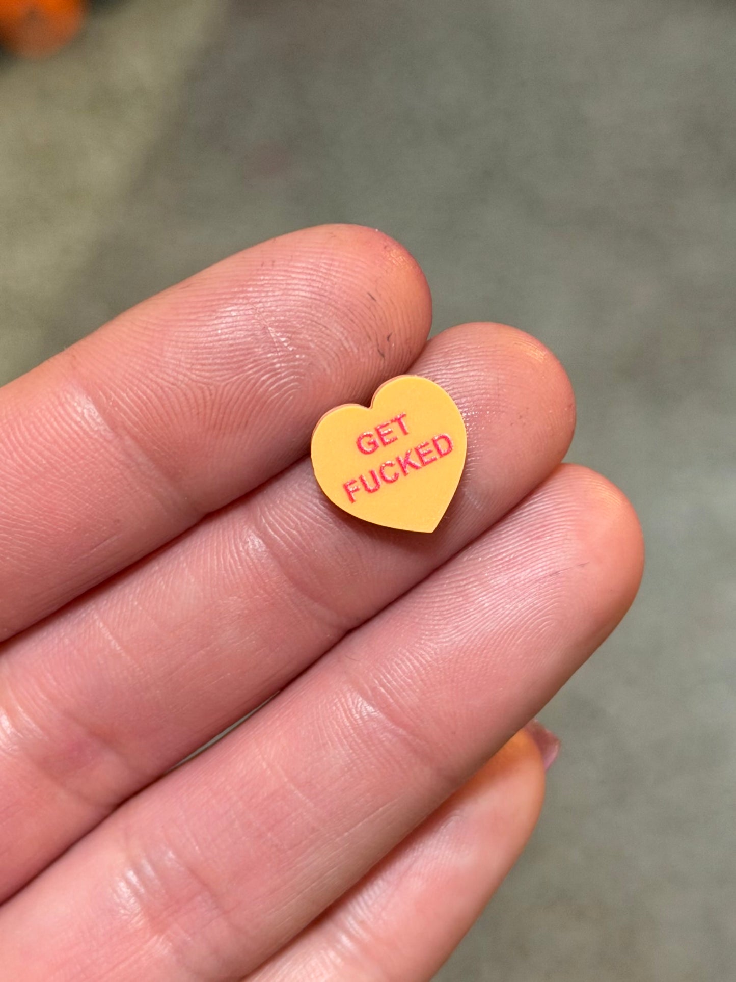 Mini Convo Heart Ring