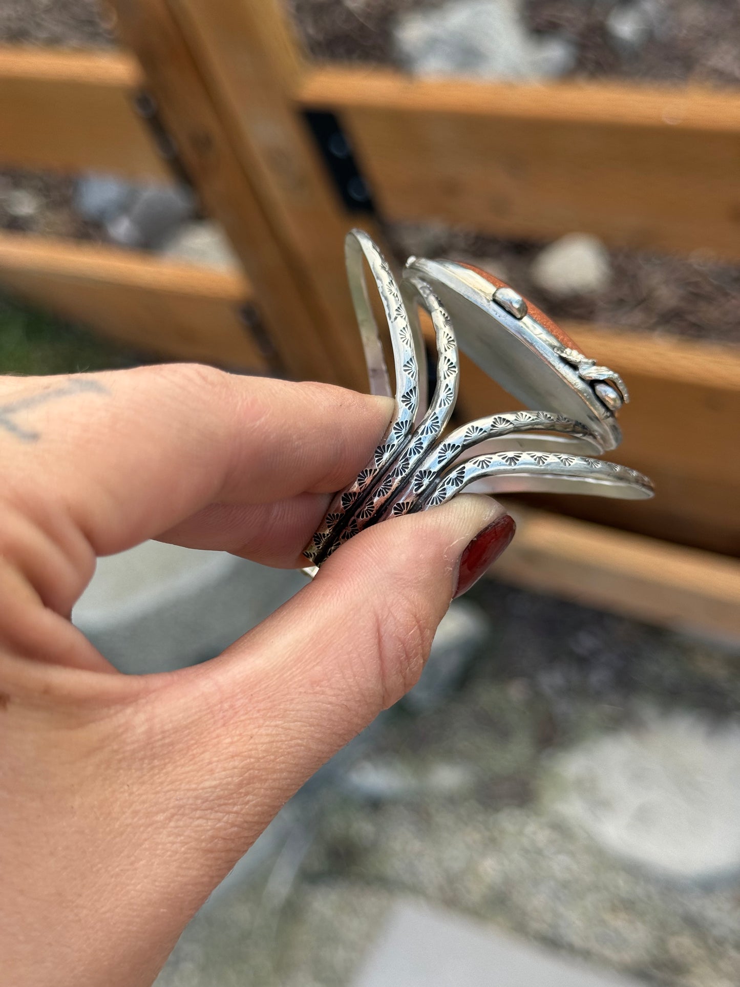 Confetti Sunstone Cuff