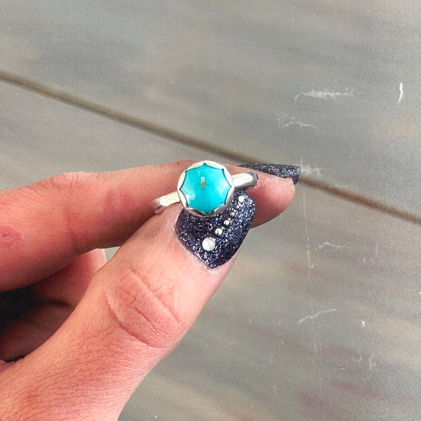 Fox Turquoise Ring 9