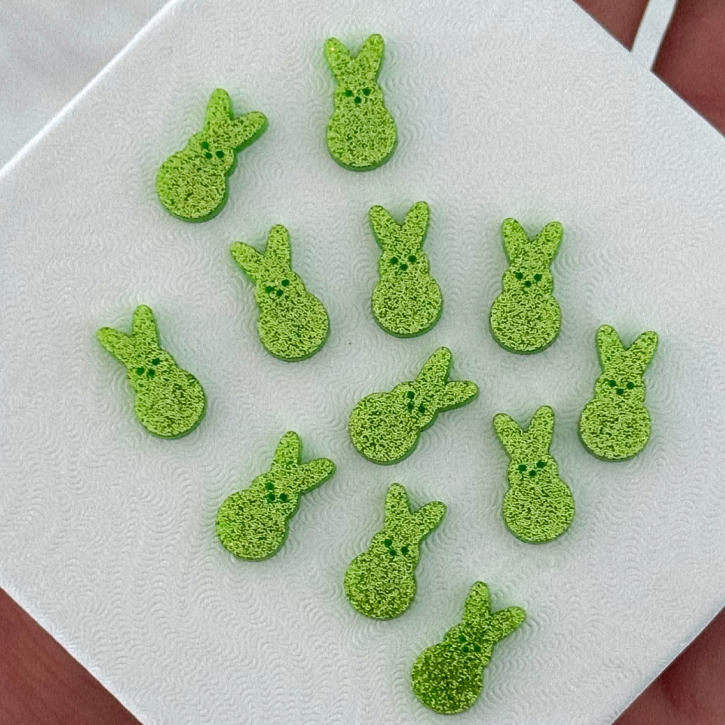 Apple Green Peeps Ring