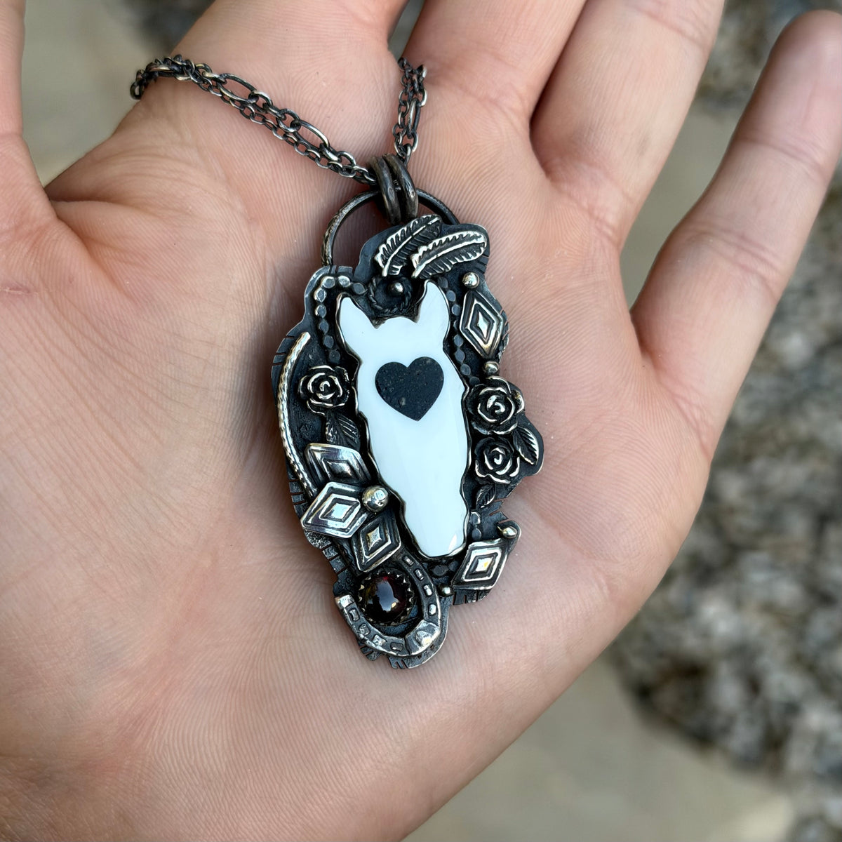 Petals & Pony Necklace