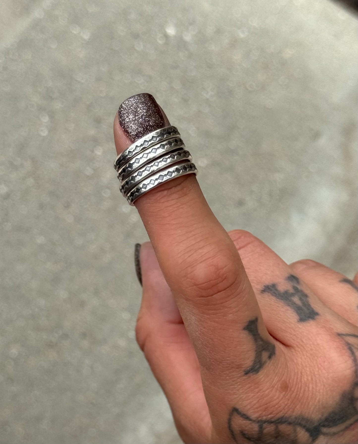 Diamond Burst Stackers