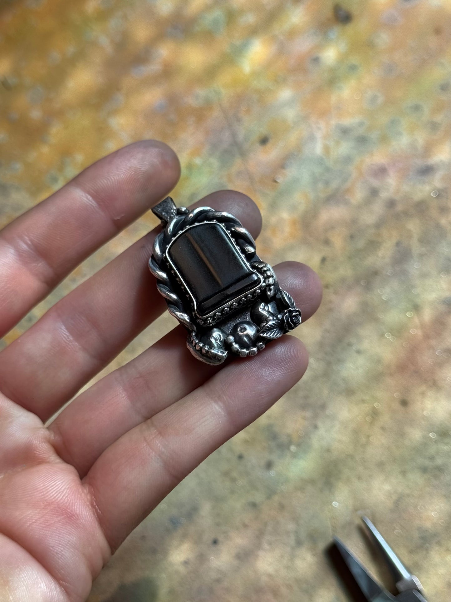 RIP Pendant Necklace