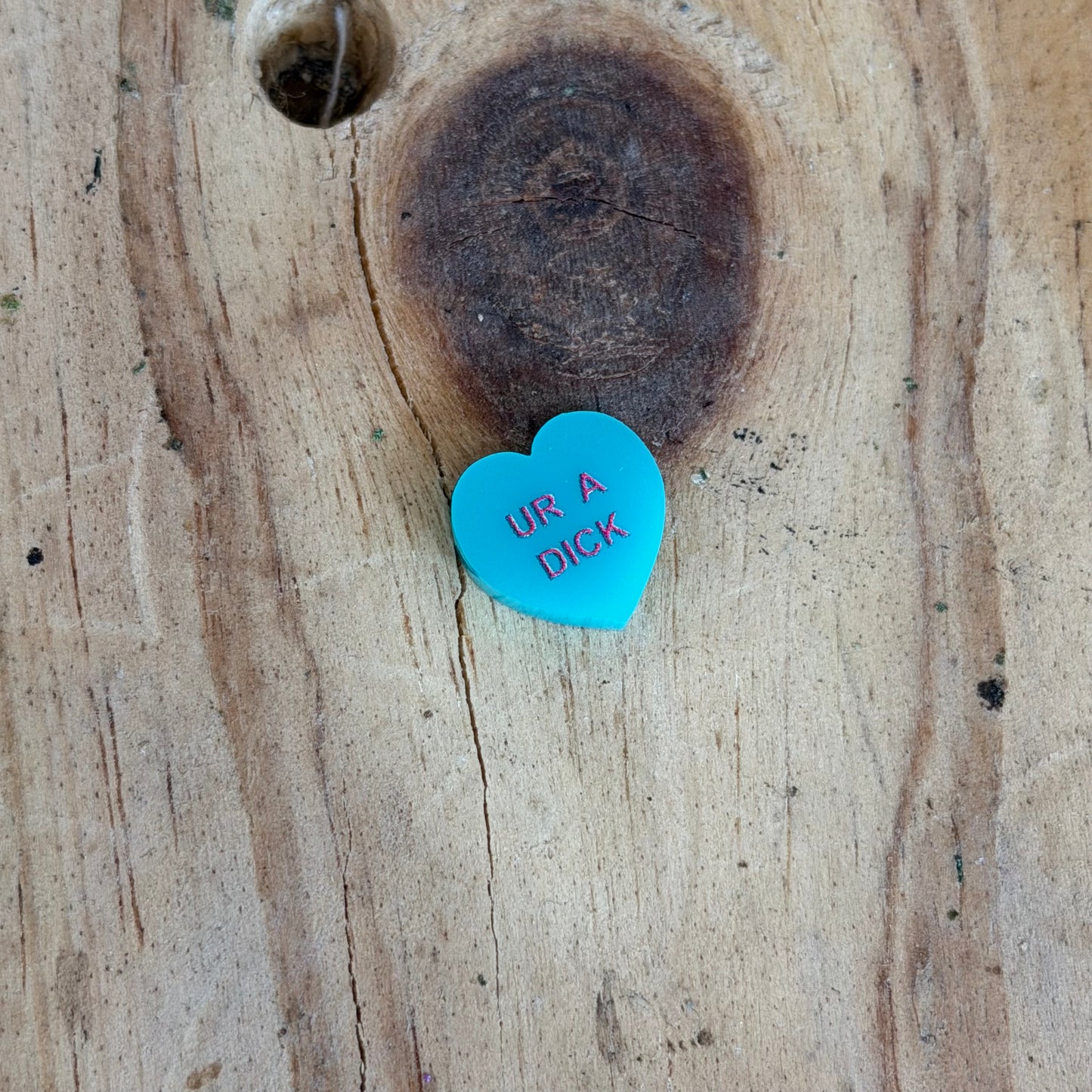 Mini Convo Heart Ring