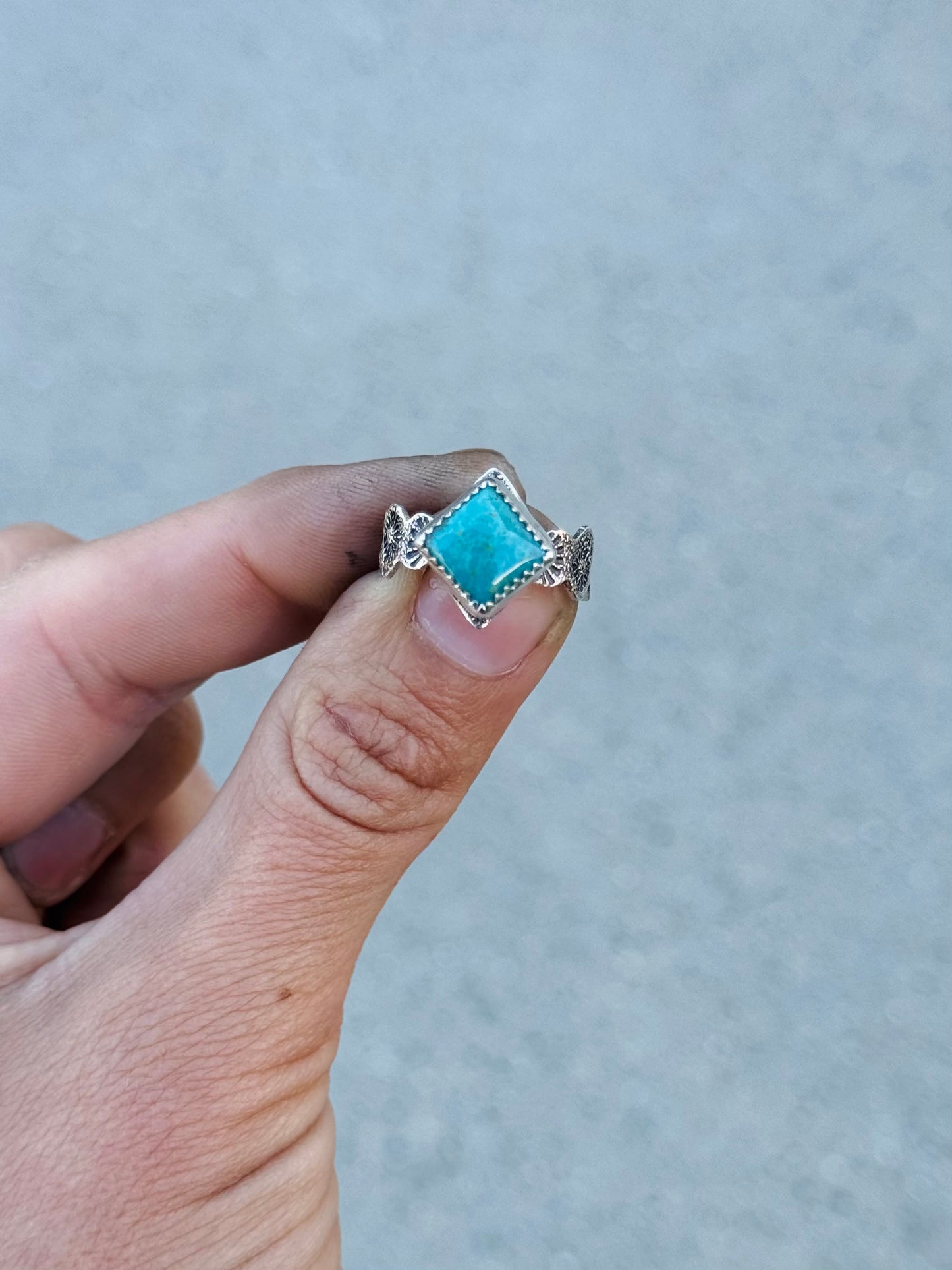 Turquoise Whisper Ring 7