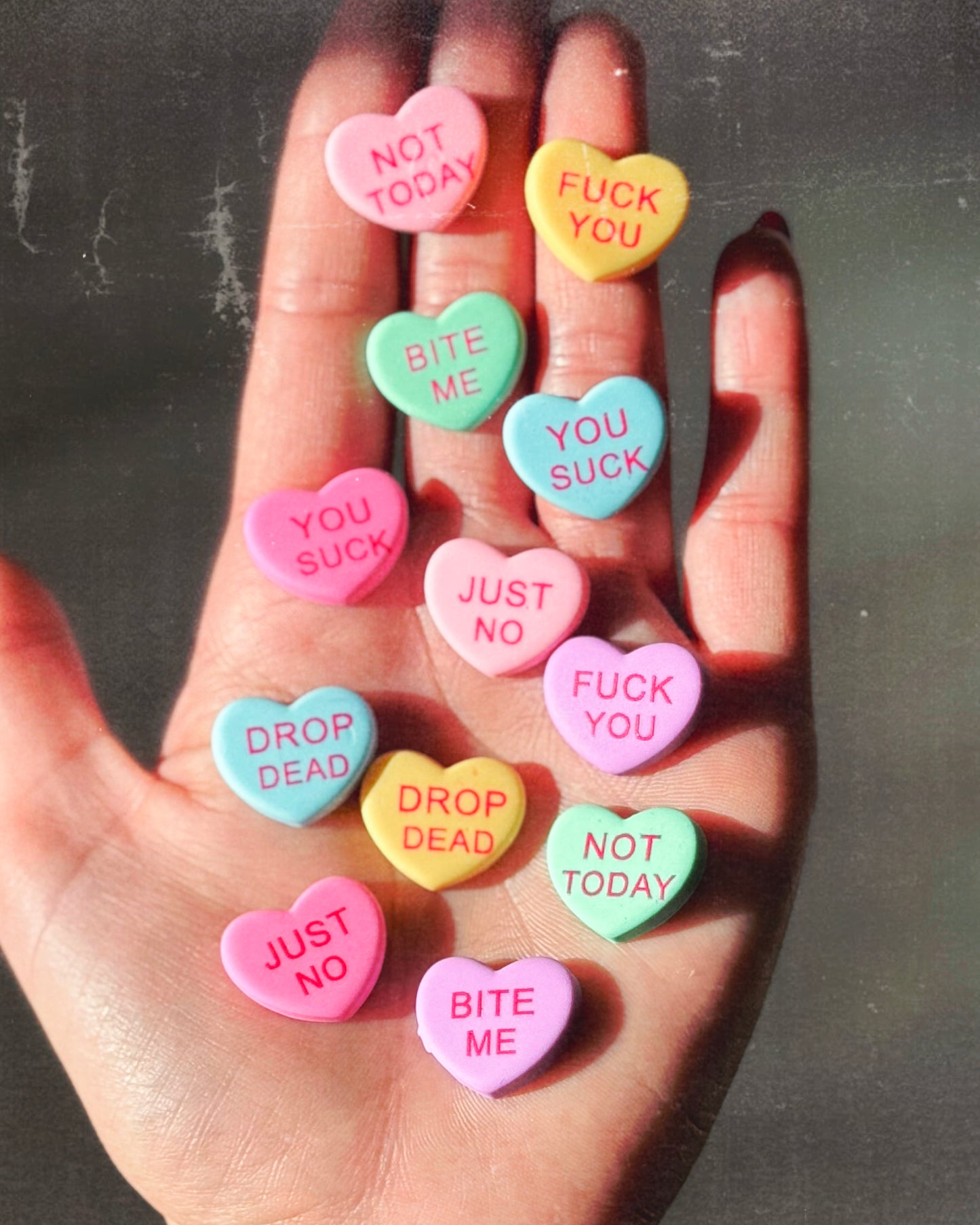 Anti-Valentine Heart Ring