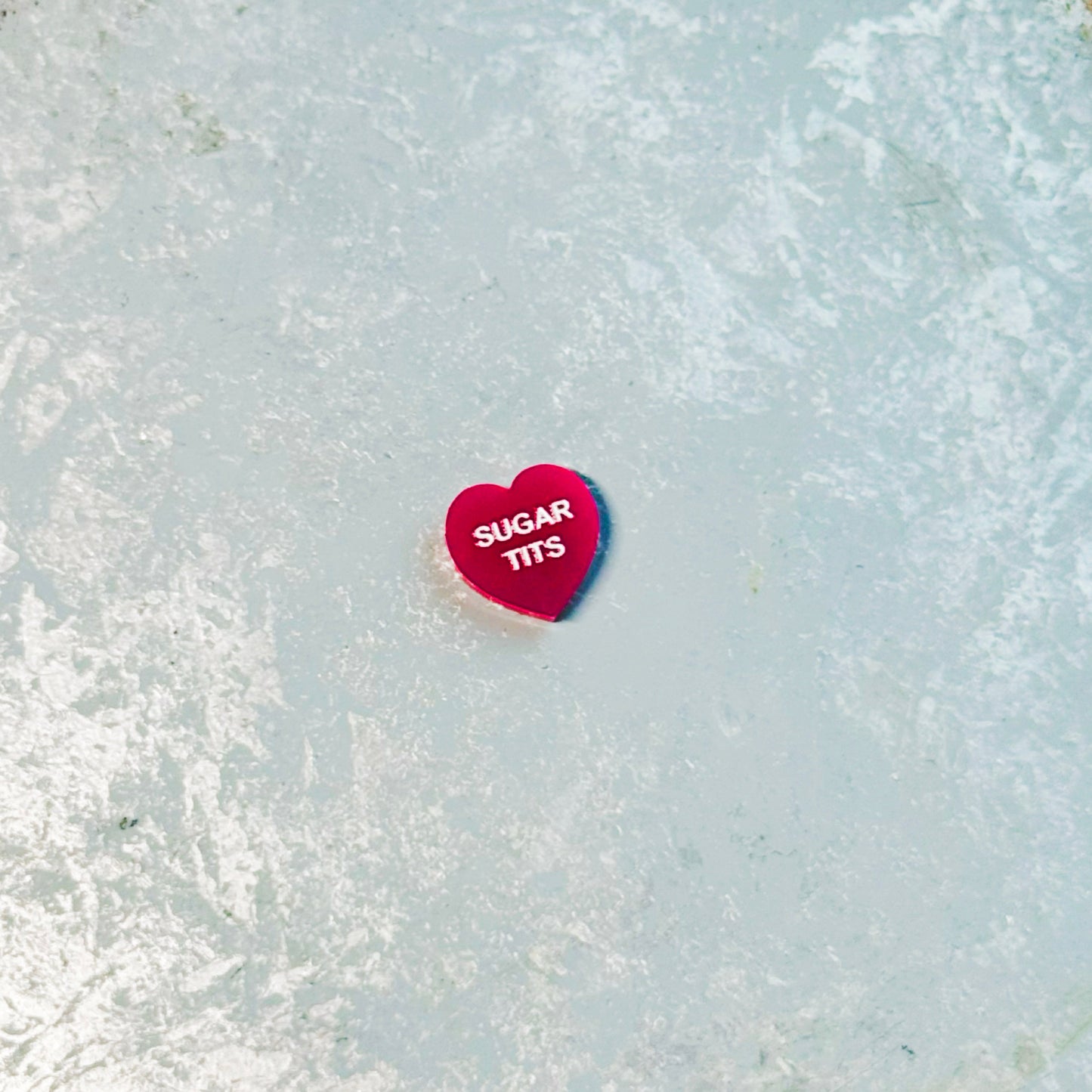 Mini Convo Heart Ring