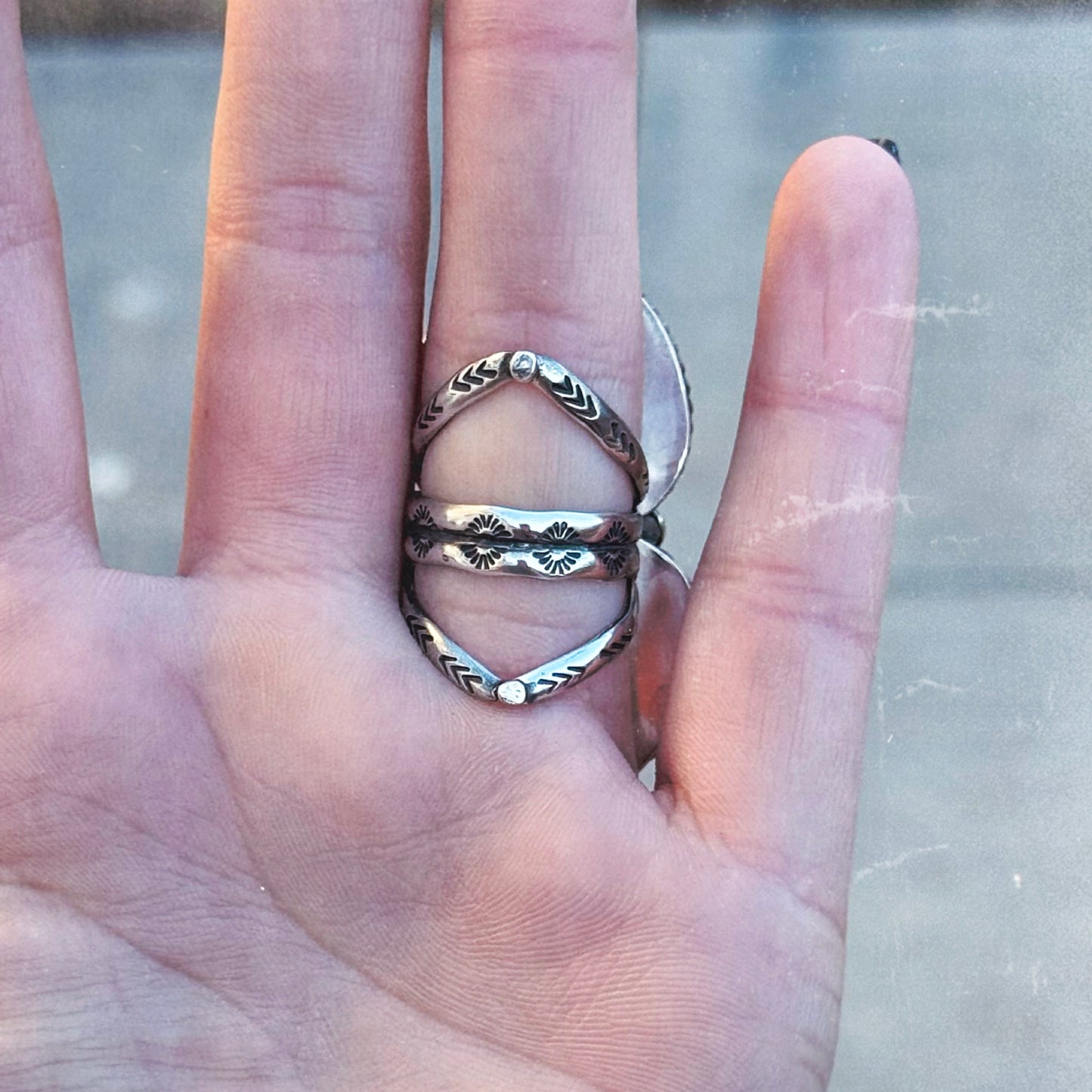 Double Heart Ring -6