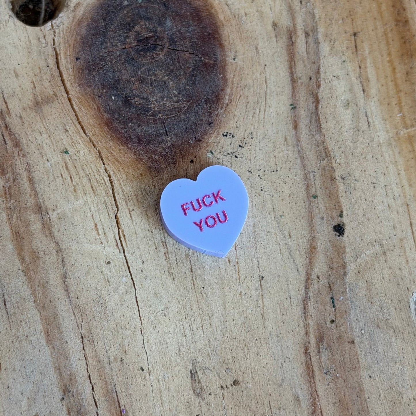 Mini Convo Heart Ring