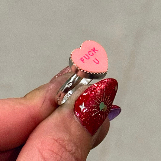 FU Heart Ring