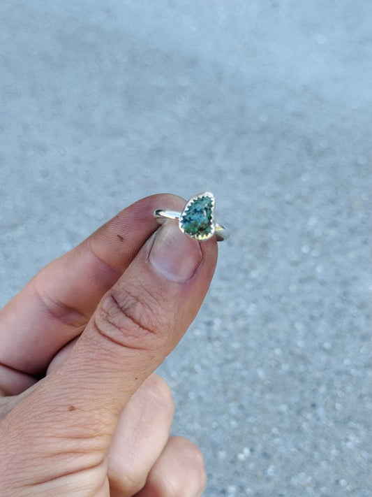 Sonoran Gold Raw Turquoise Ring 5