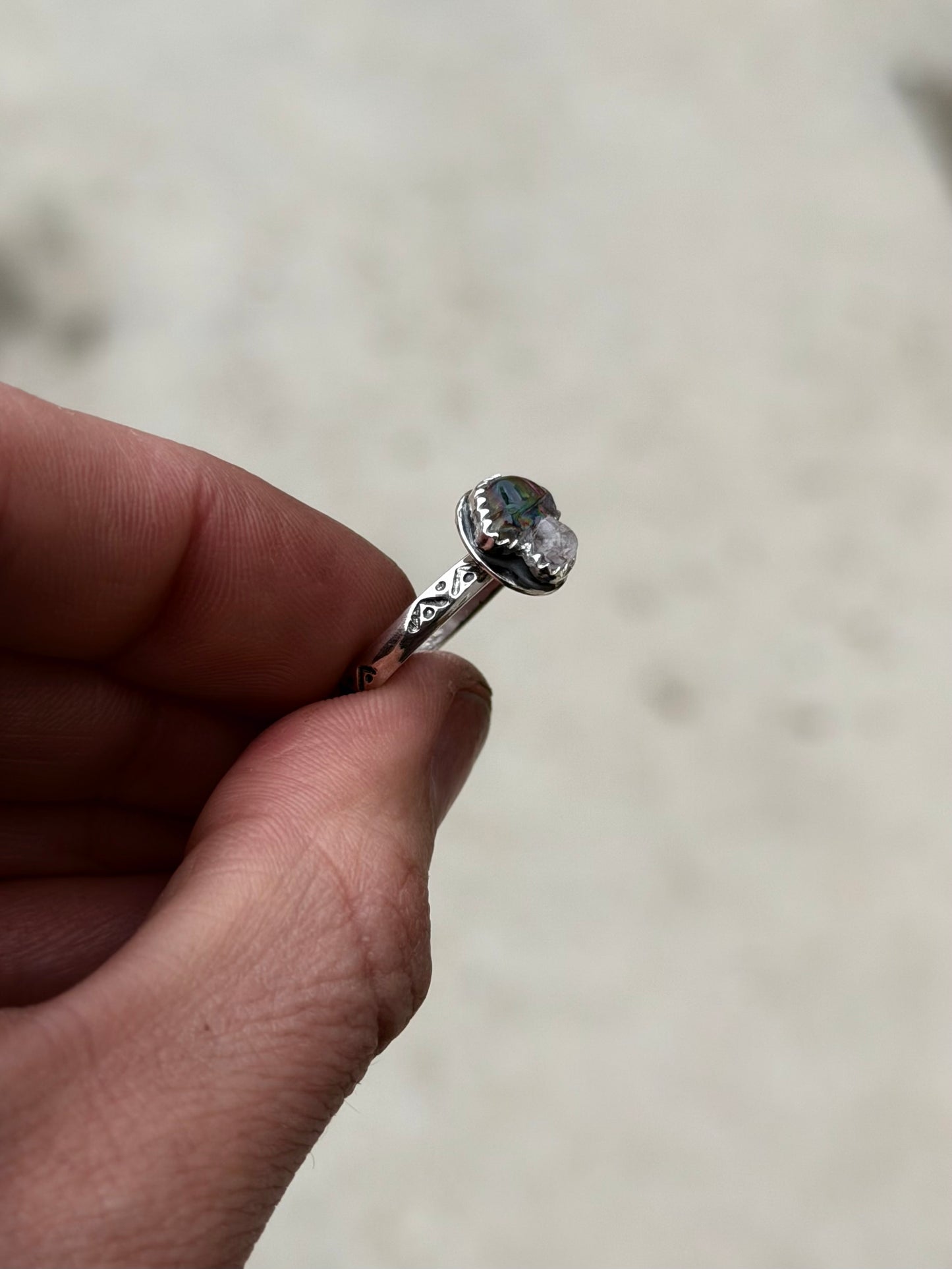 Mini Rainbow Shroom Ring 6