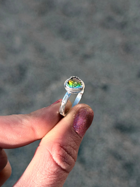 Cosmic Evil Eye Ring