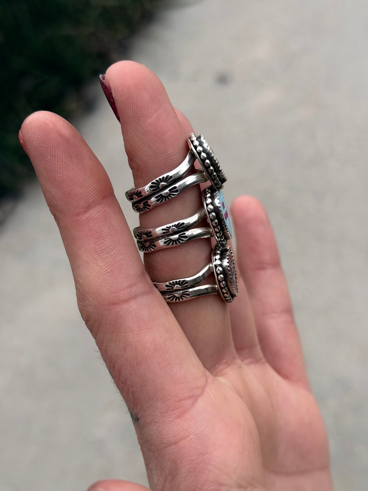 Mini Convo Heart Ring