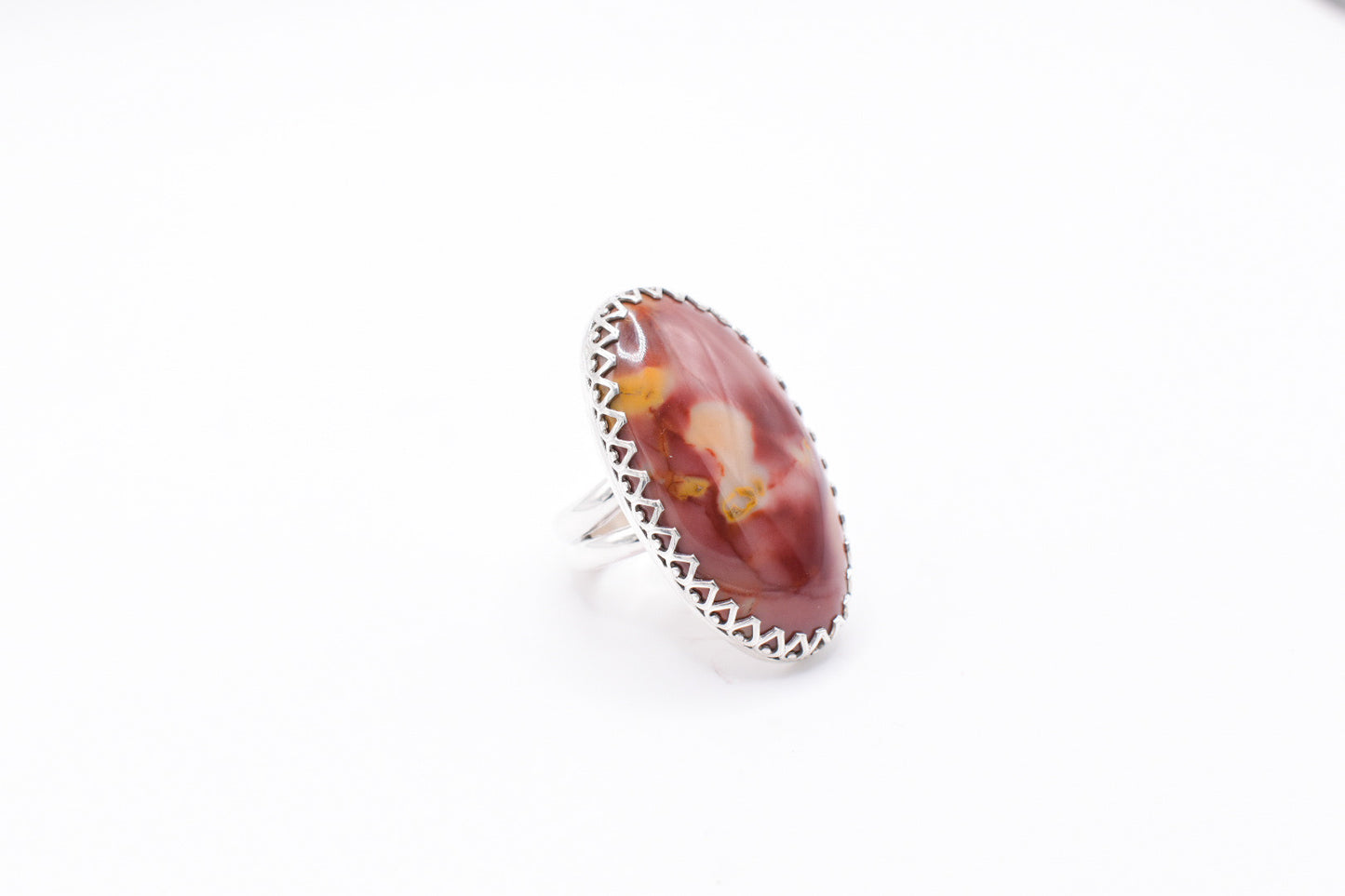 Mookaite Jasper Ring 7