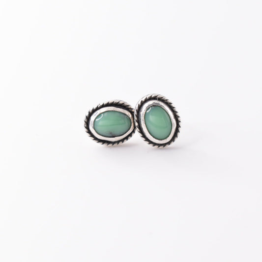 Kingman Turquoise Studs