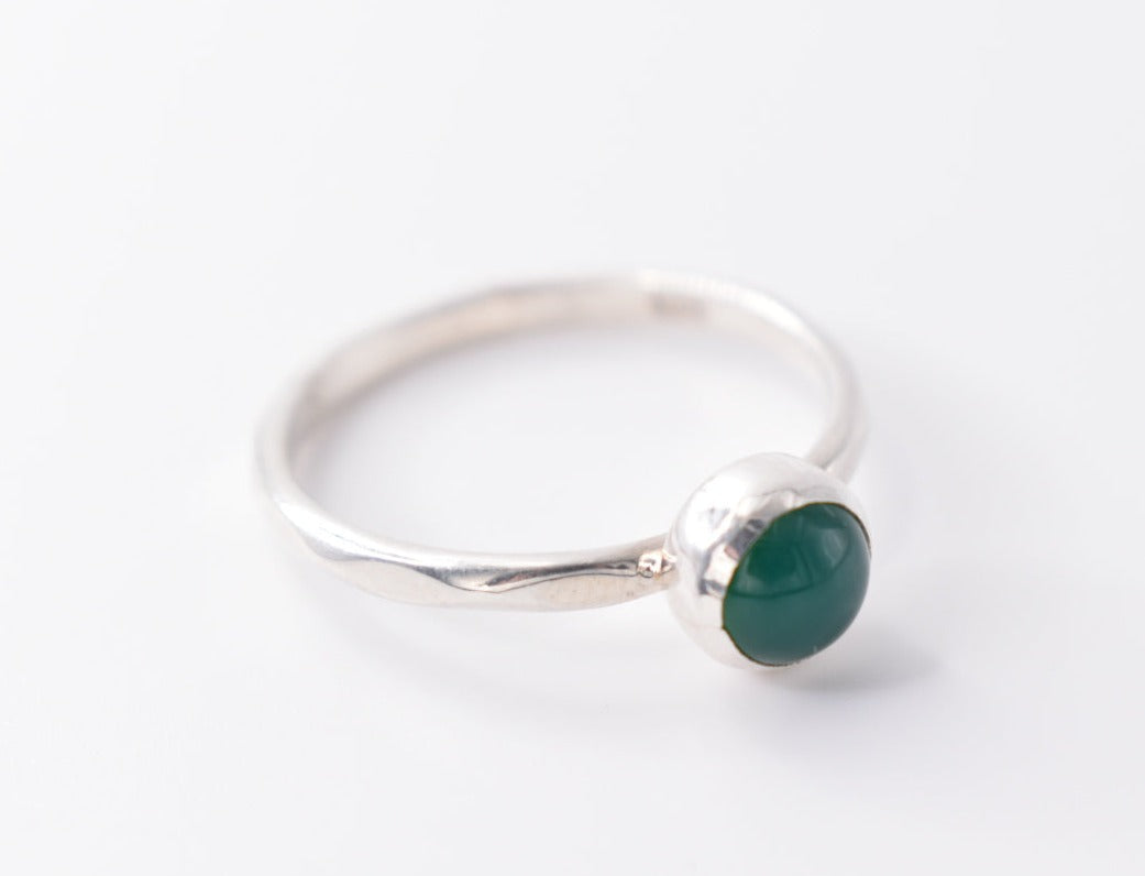 Green Onyx Ring -7