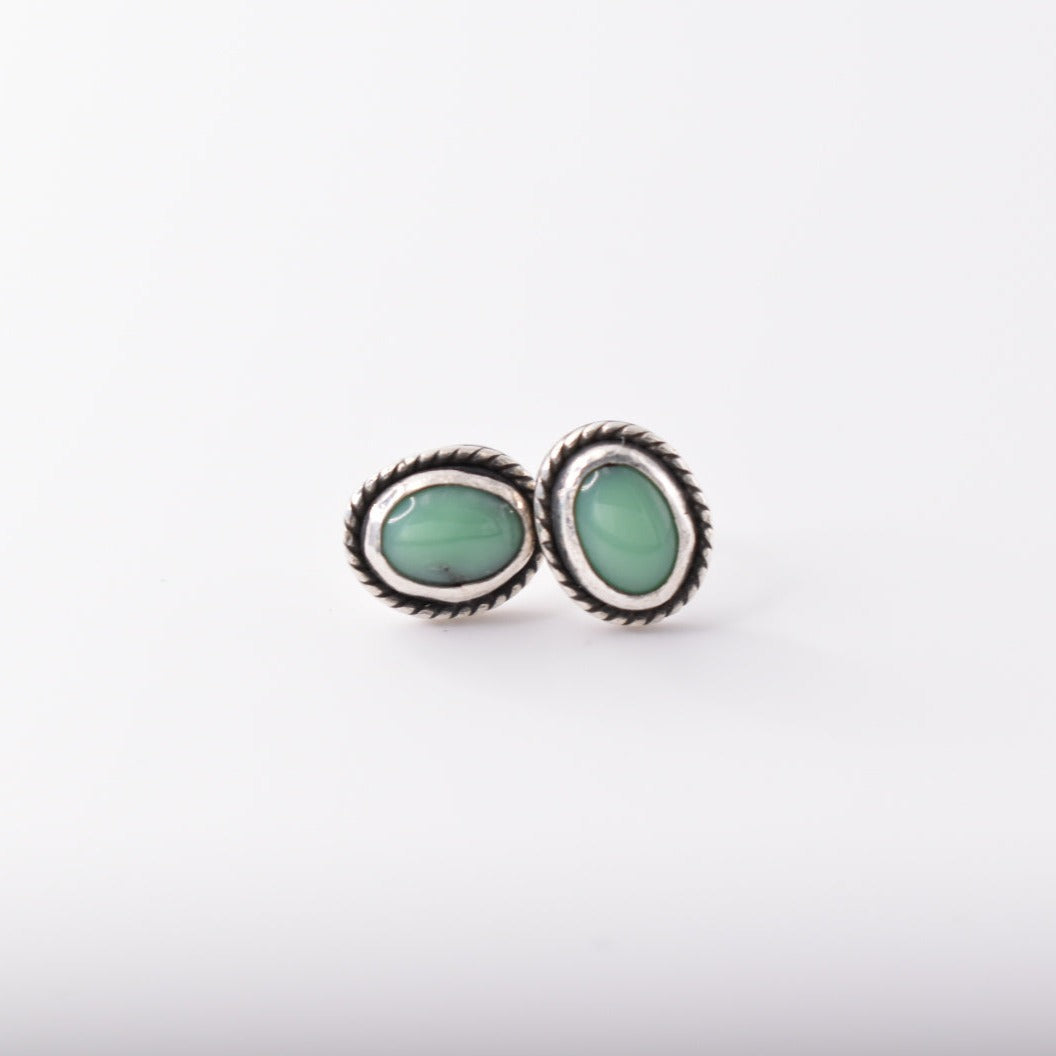 Kingman Turquoise Studs