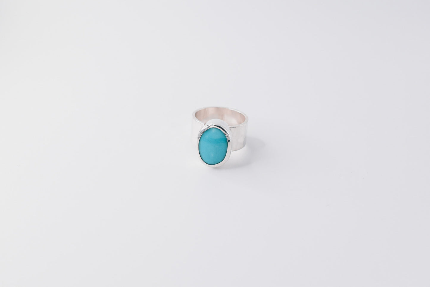 Blue Bliss Kingman Turquoise Ring -7