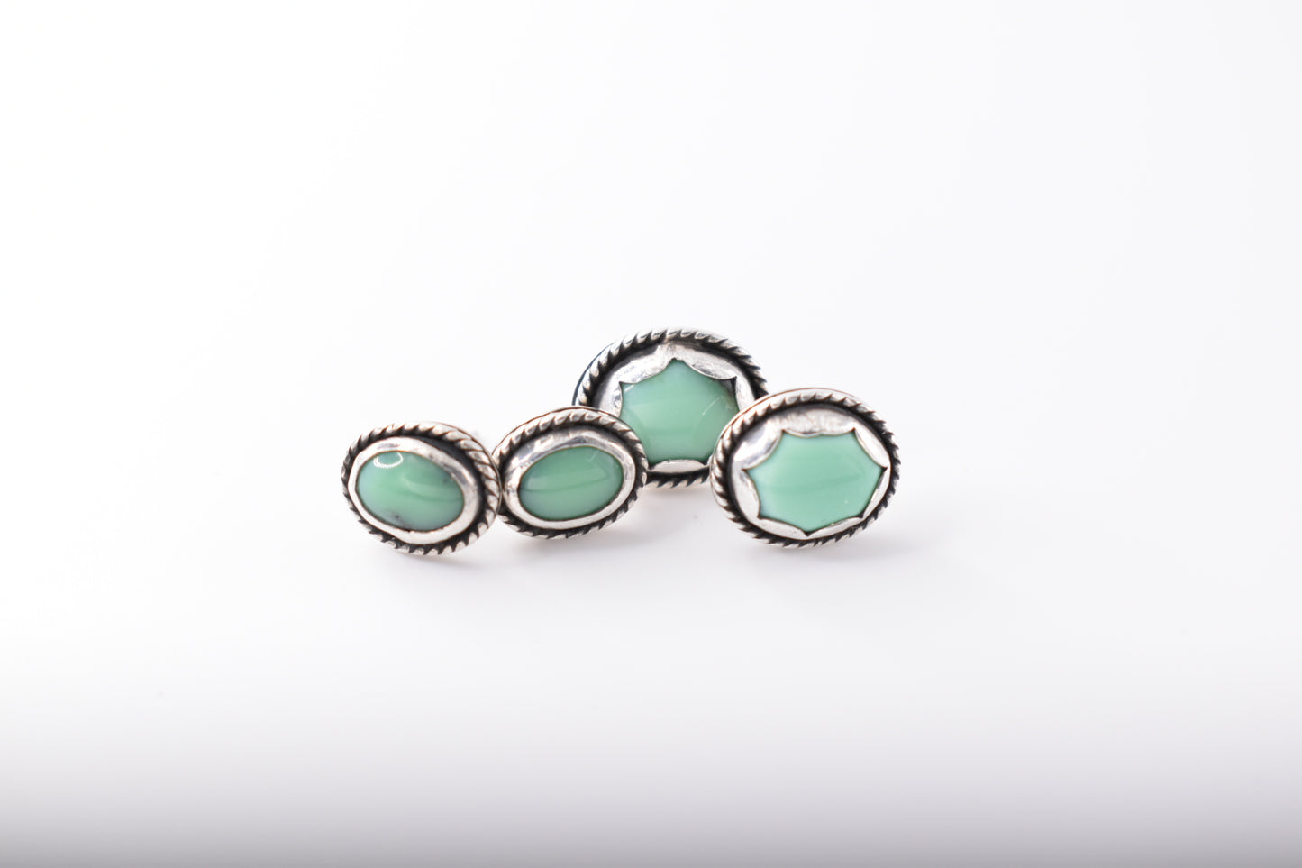 Kingman Turquoise Studs