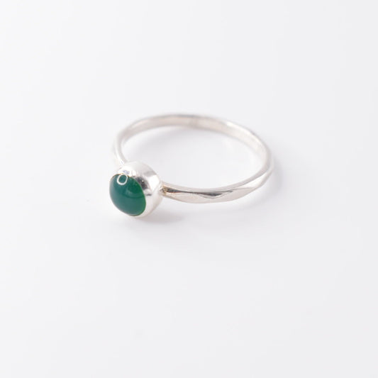 Green Onyx Ring -7