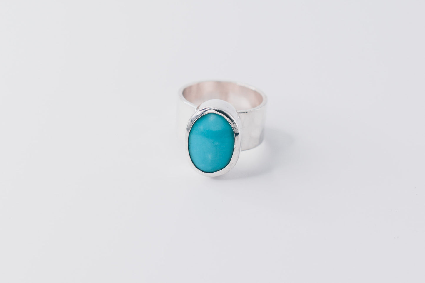 Blue Bliss Kingman Turquoise Ring -7